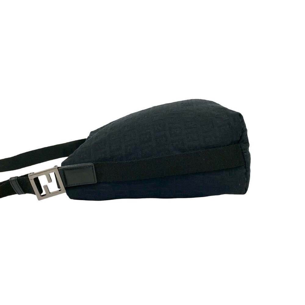 FENDI Black Leather Shoulder Bag - Picture 5 of 10